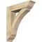 Ekena Millwork Thorton Traditional Rough Sawn Bracket w/ Offset Brace, Douglas Fir, 8"W x 32"D x 36"H BKT0806X32X36THR01RDF - alternate 1